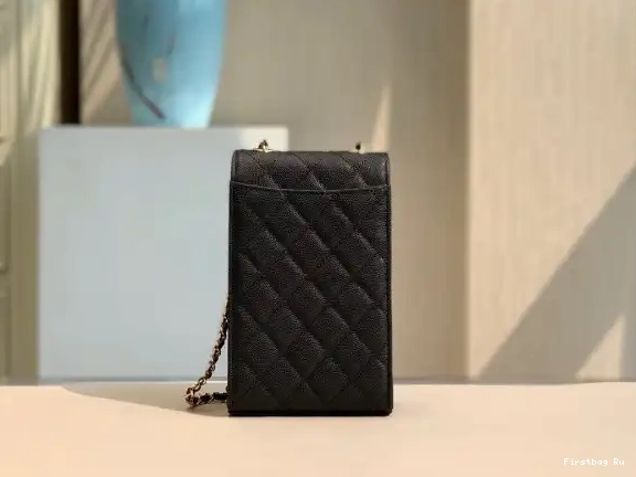 First Bag Ru CHANEL HOLDER CHAIN WITH PHONE 0601